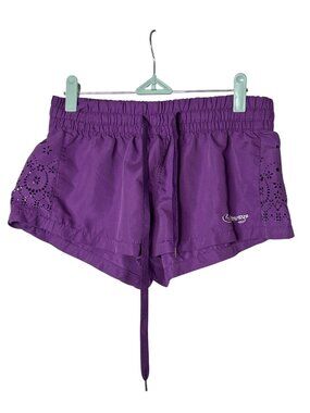 Castaways Womens Swim Cover Up Shorts Size M (10) Elastic Waist Pull On Short